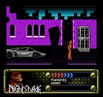 une photo d'Ã©cran de Nightshade sur Nintendo Nes